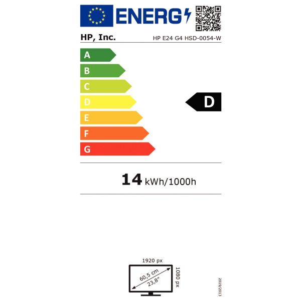 Ecran HP E24 G4 Full HD