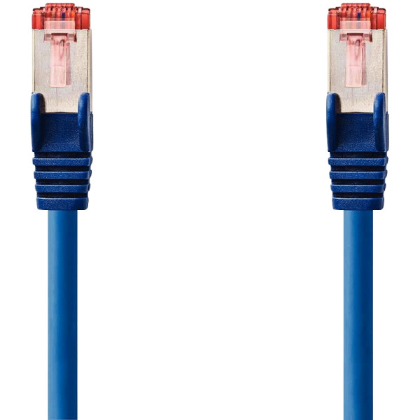 Câble RJ45 droit 6 S/FTP 1 mètre bleu