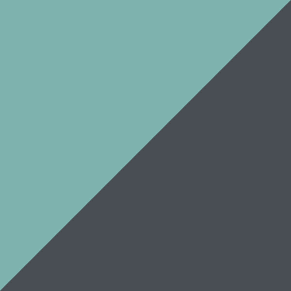 Module 3 tiroirs MOOVUP gris/vert d'eau