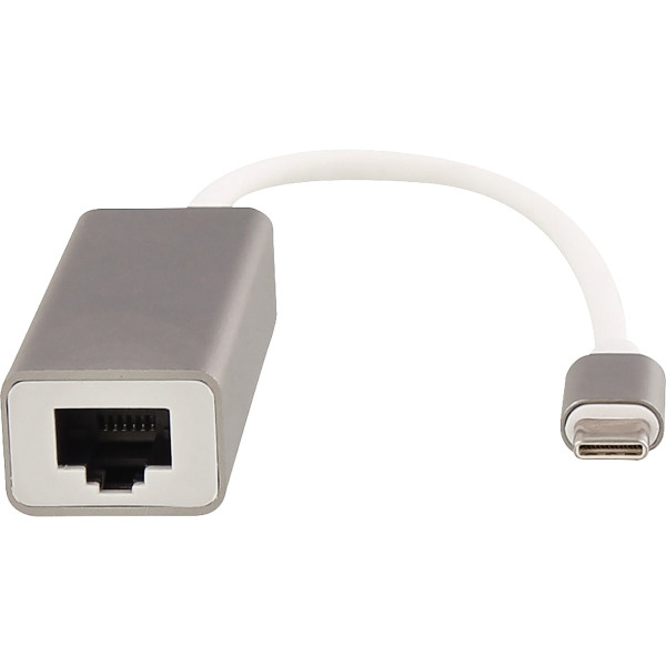 Adaptateur USB-C vers RJ45 gris/blanc