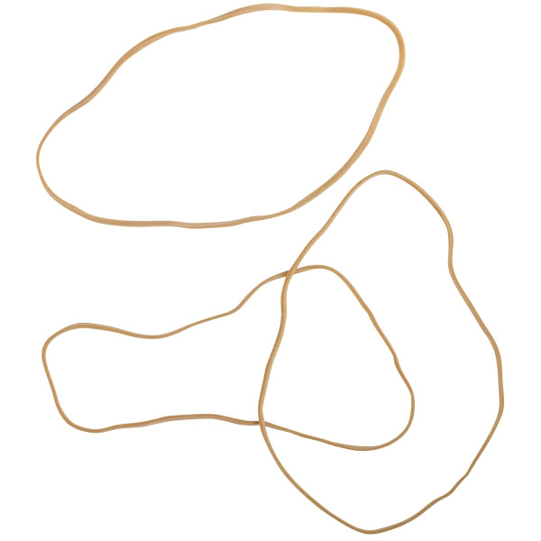 Sachet de 1kg de bracelets blonds 150mm