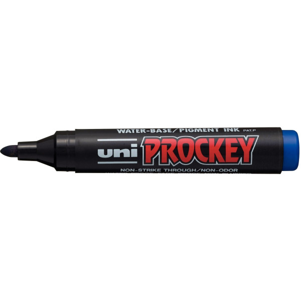Marqueur Prockey pointe moyenne ogive bleu