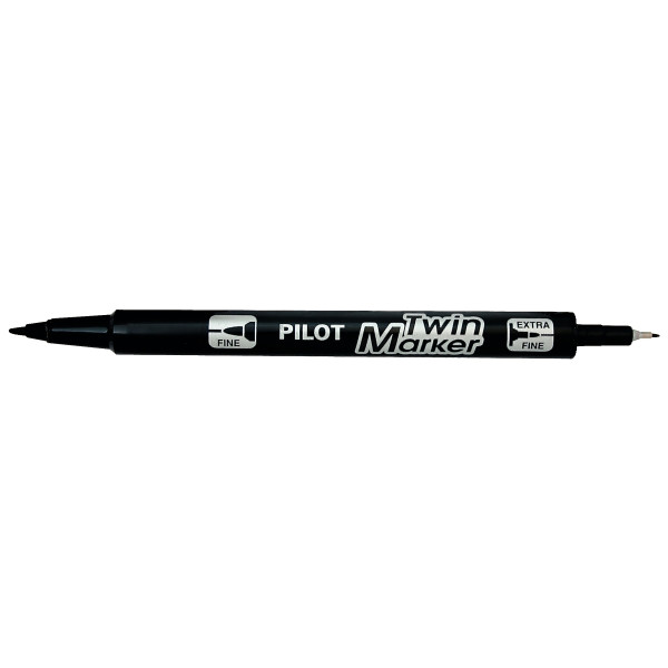 Marqueur permanent Twin Marker noir