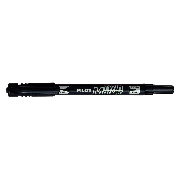 Marqueur permanent Twin Marker noir