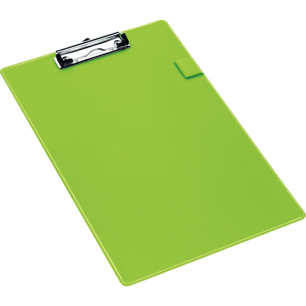 Plaque porte bloc en plastique format A4+ vert