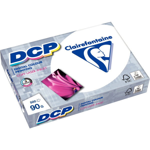Ramette de 500 feuilles laser format A4 90g blanc DCP