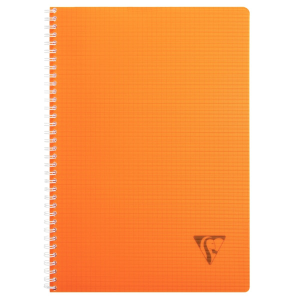 Cahier à reliure intégrale 180 pages LINICOLOR FRESH, format A4, seyès