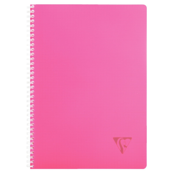 Cahier à reliure intégrale 180 pages LINICOLOR FRESH, format A4, seyès
