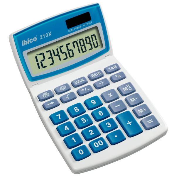 Machine à calculer professionnelle de bureau Ibico 210X