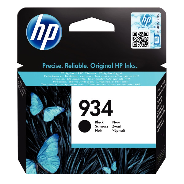 HP 934 cartouche d'encre noire authentique (C2P19AE)