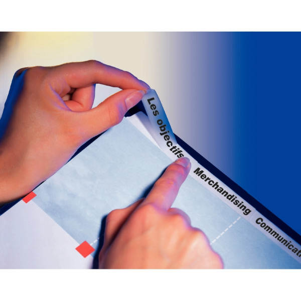 Jeu de 6 intercalaires personnalisables Index Maker en carte format A4