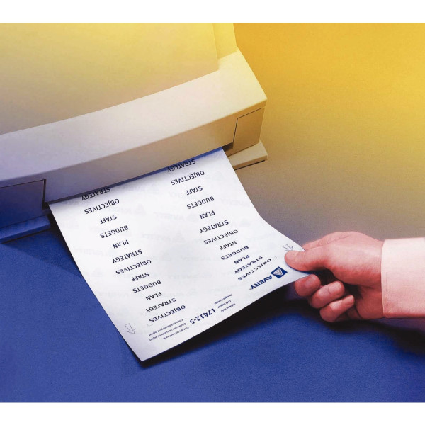 Jeu de 6 intercalaires personnalisables Index Maker en carte format A4