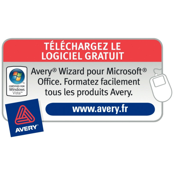 Jeu de 6 intercalaires personnalisables Index Maker en carte format A4