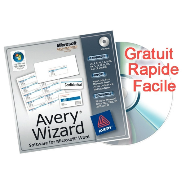 Jeu de 6 intercalaires personnalisables Index Maker en carte format A4