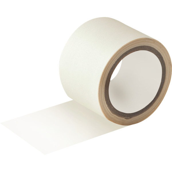 Rouleau adhésif toilé 50mmx25m coloris  blanc - Pour tous travaux de réparation et reliure