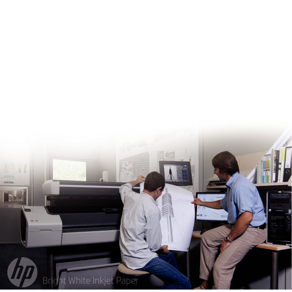 Rouleau Papier HP C6030C 130g A0+