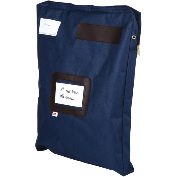 Pochette caisse 400x500mm soufflet 50mm bleue