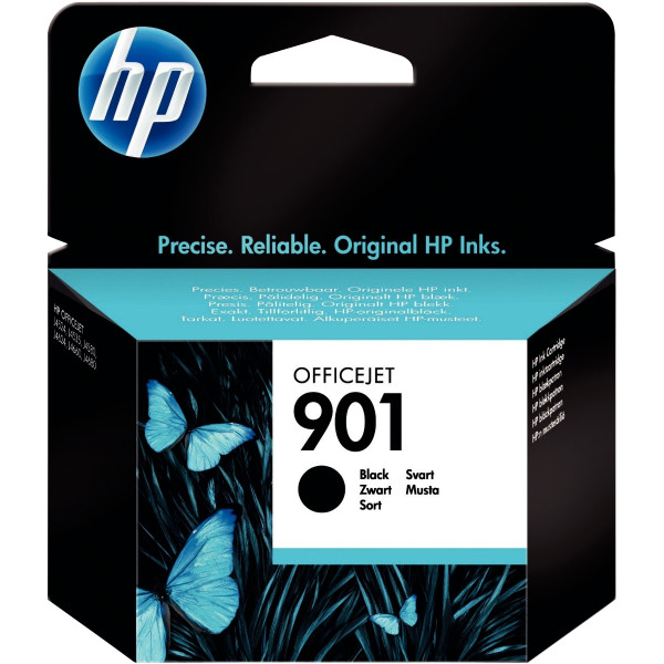 HP 901 cartouche d'encre noire authentique (CC653AE)