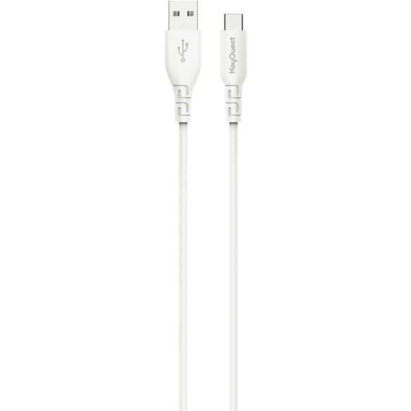 Cordon USB type A vers type C 1,2m blanc