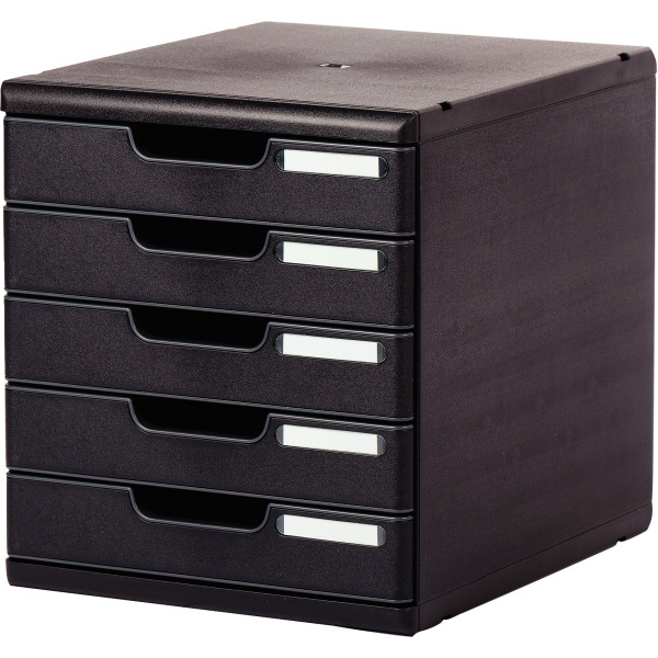 Module 5 tiroirs MODULO noir