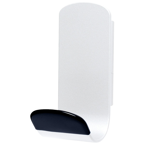 Patère magnétique Steely blanc