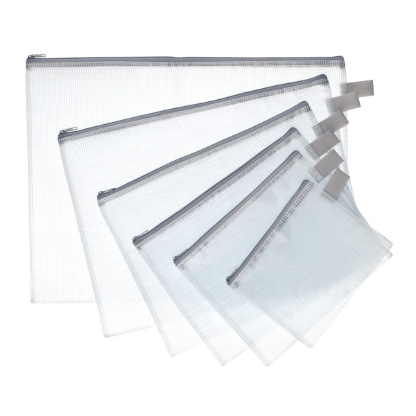 Pochette fourre-tout 220x290mm grise