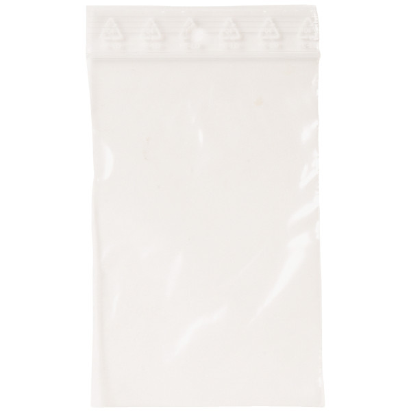 Carton de 1000 sachets ZIP 120x80mm transparent