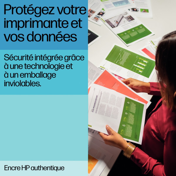 HP 937 cartouche d'encre cyan authentique (4S6W2NE)