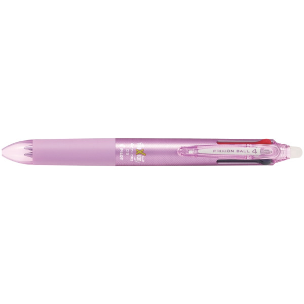 Stylo bille 4 couleurs Frixion Ball rose