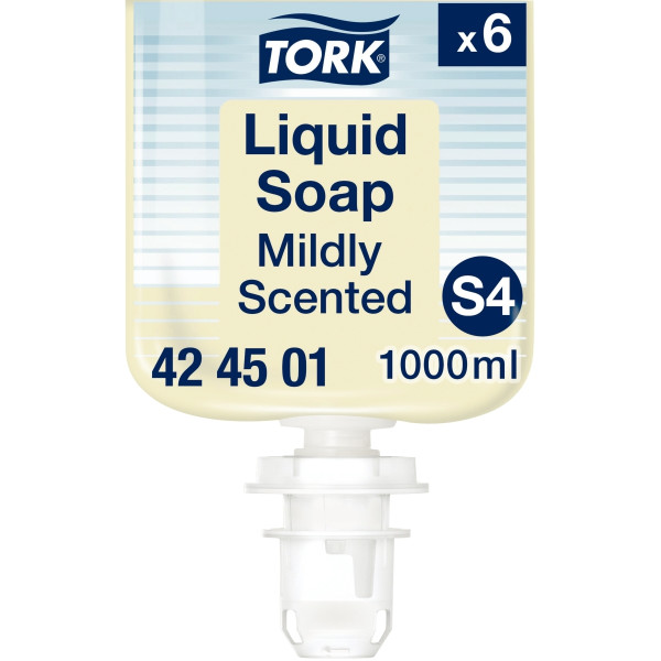 Carton de 6 recharges de 1L savon liquide S4