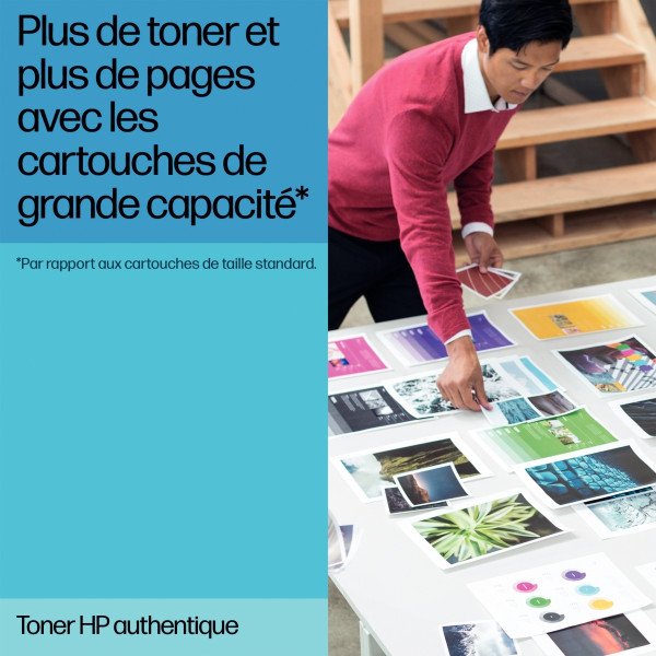 HP 203X toner cyan grande capacité authentique (CF541X)