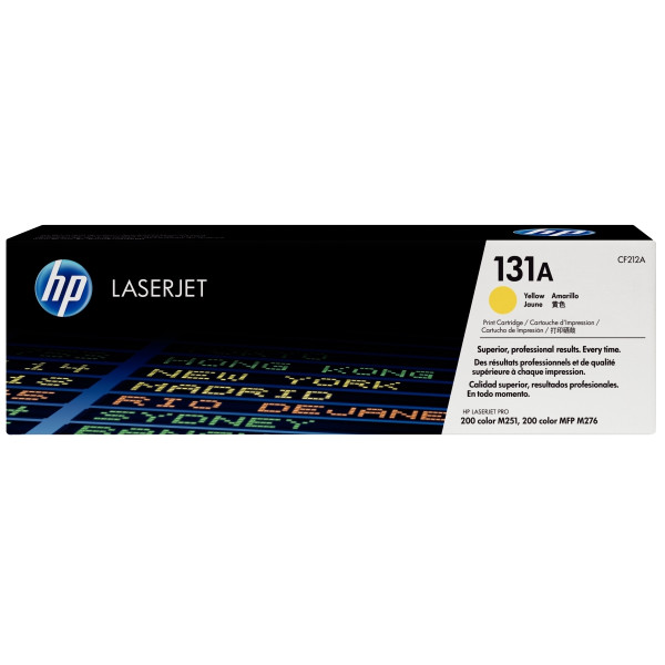 HP 131A toner jaune authentique (CF212A)