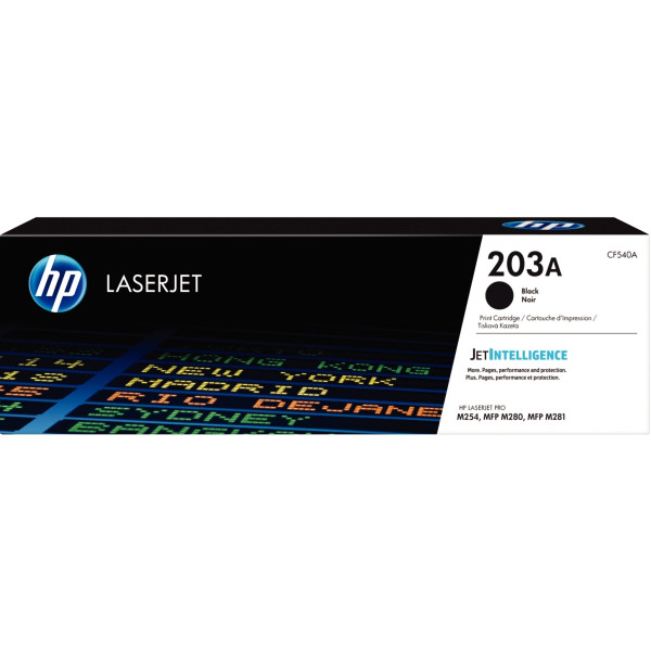 HP 203A toner noir authentique (CF540A)