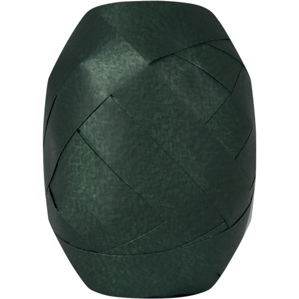 Sachet de 10 œufs de ruban bolduc mat vert