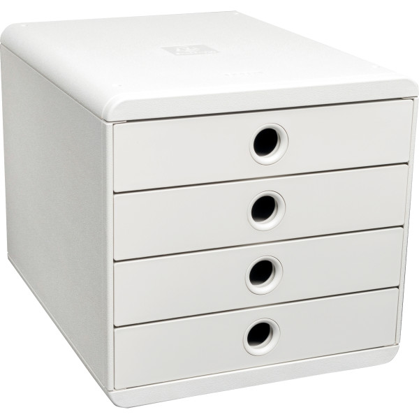 Module 4 tiroirs POPBOX AUTENTIK blanc