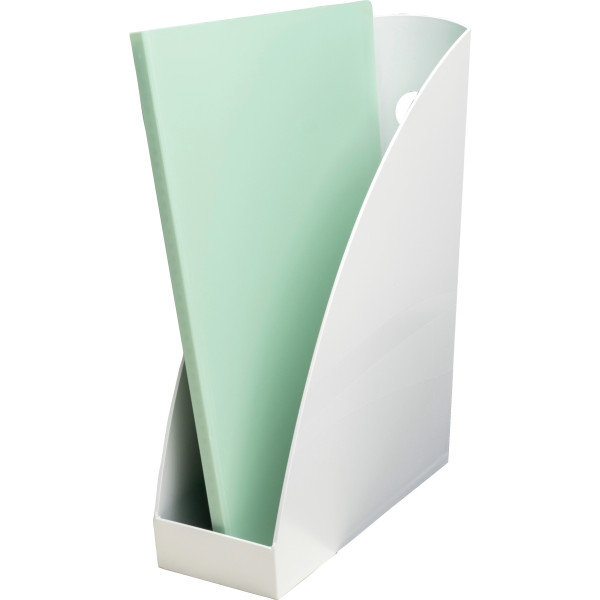 Porte revue MAG-CUBE AUTENTIK blanc