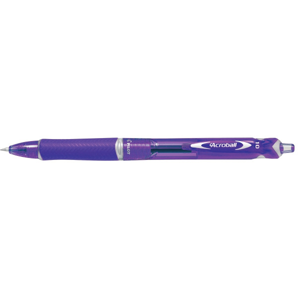 Stylo bille Acroball pointe fine violet