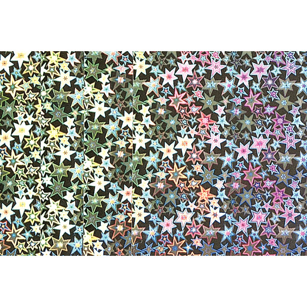 Pochette de 15 feuilles format A4 holographiques