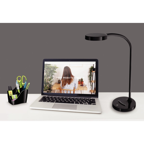 Lampe LED Flex noir