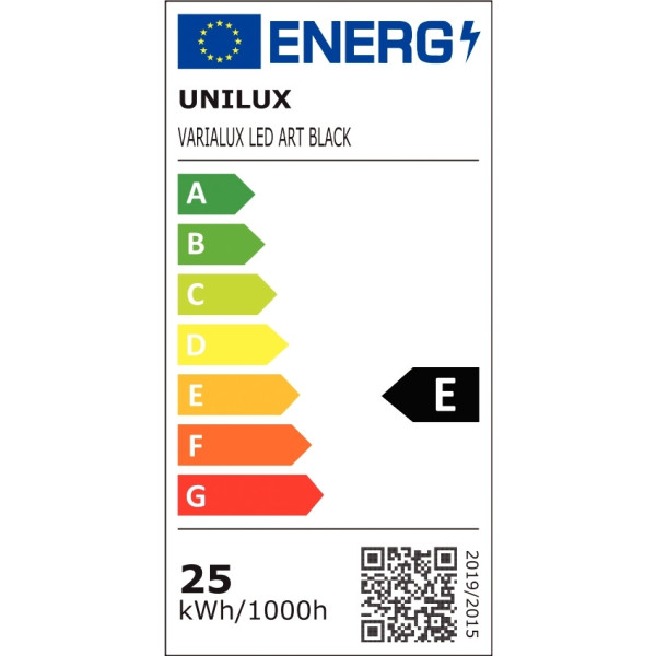 Lampadaire LED Varilux articulé noir