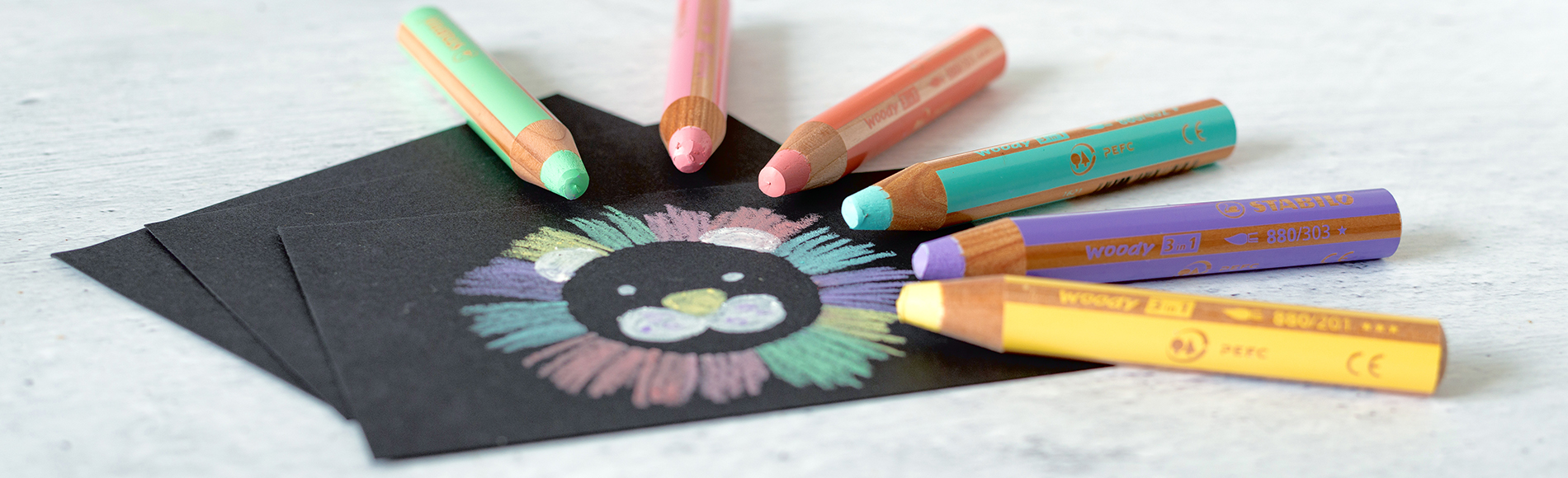 STABILO woody 3in1 : le crayon créatif préféré des petits et des grands