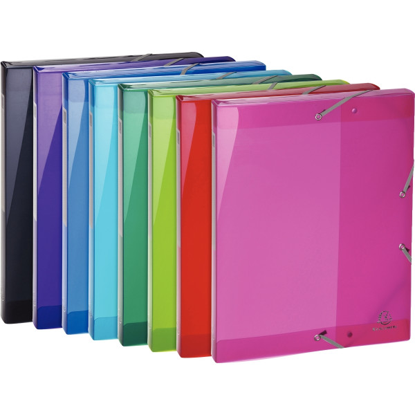 Boite de classement IDERAMA PP dos 2,5 cm, coloris assortis