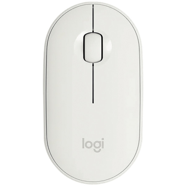 Souris sans fil Logitech Pebble M350 couleur  blanc