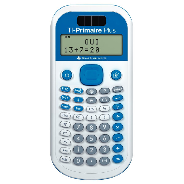 Machine à calculer scientifique Texas Instrument TI-Primaire Plus