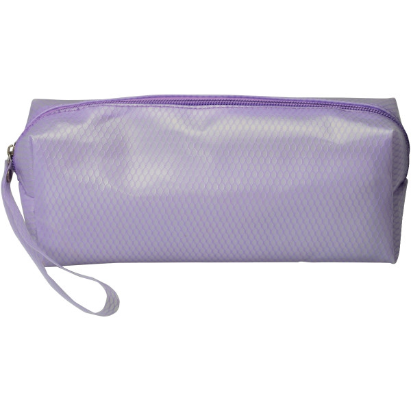 Trousse rectangulaire 1 compartiment eva mesh coloris violet