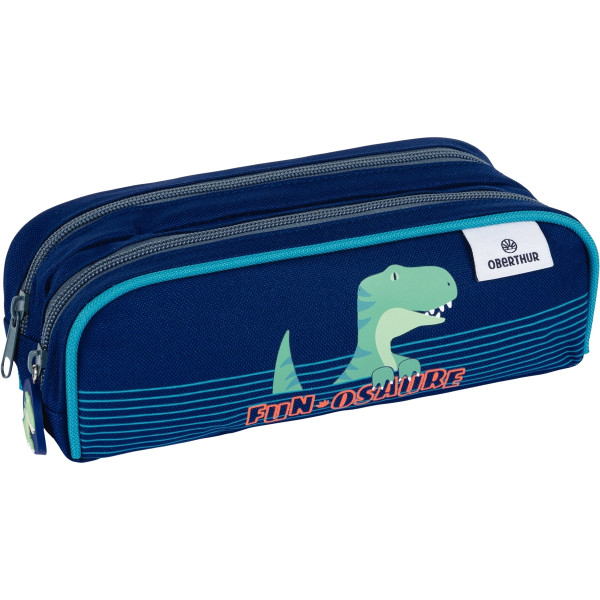 Fourre tout double compartiment dino
