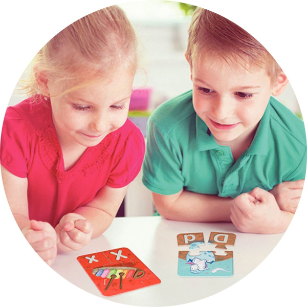 Apprendre l'alphabet 81 pièces