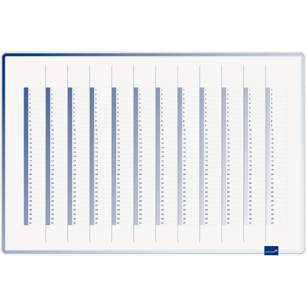 Planning magnétique annuel Accents