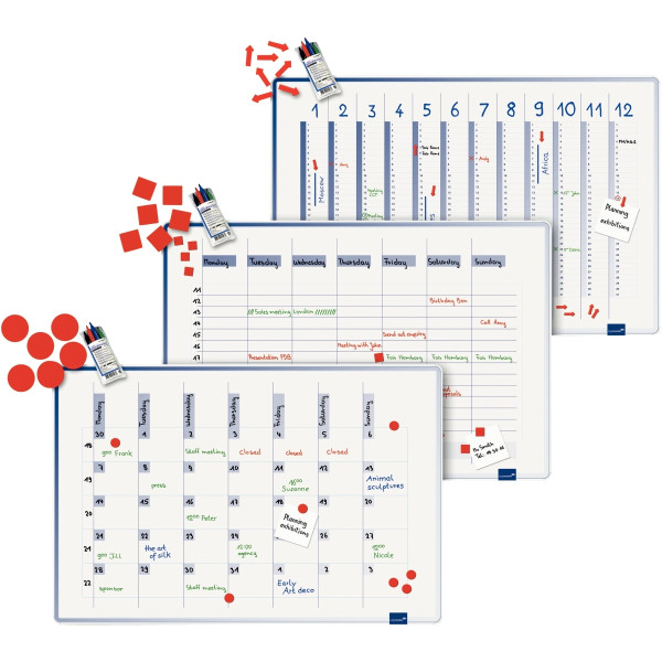 Planning magnétique annuel Accents