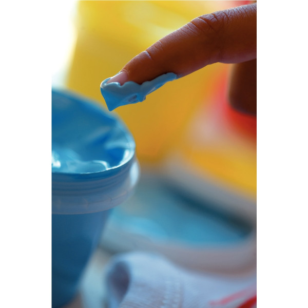 Lot de 10 sachets 180g de gouache en poudre 2 en 1 Tactilcolor